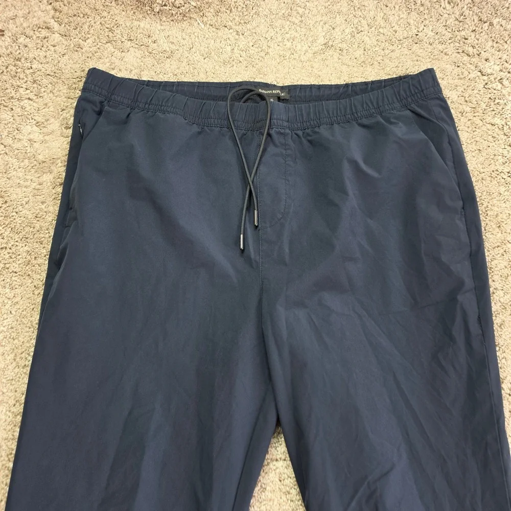 Banana Republic Jogger Pants Mens XL Blue Outdoor Casual Lightweight Athletic